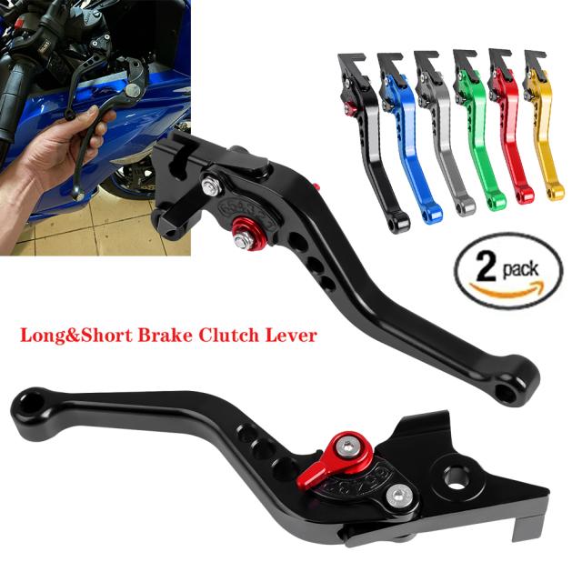 バイク アジャスタブルブレーキクラッチレバー カワサキ Z750 Z 750 2007-2012 Z800 2013-2016 ショート/ロングハンドルレバー カスタムパーの通販は