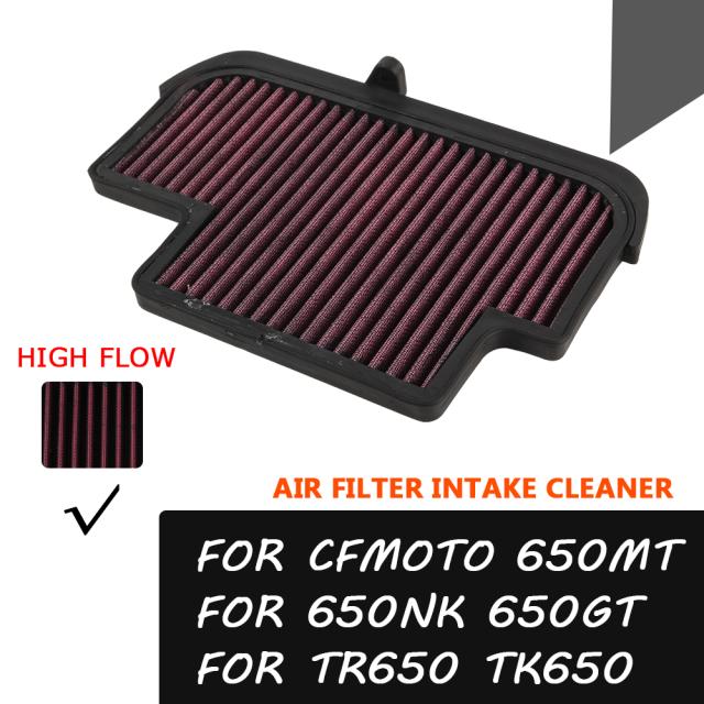 Cfmoto 650mt 650nk 650gt 650 mt nk gt tr 650 tr650 tk650 mt650 エアフィルター エレメントクリーナーアクセサリー