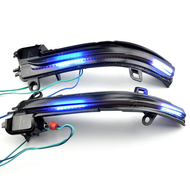 2 スモークブラック LED ウィンカーライト 左右 ランプ BMW 1シリーズ F52 2018 2019 2020 セダン