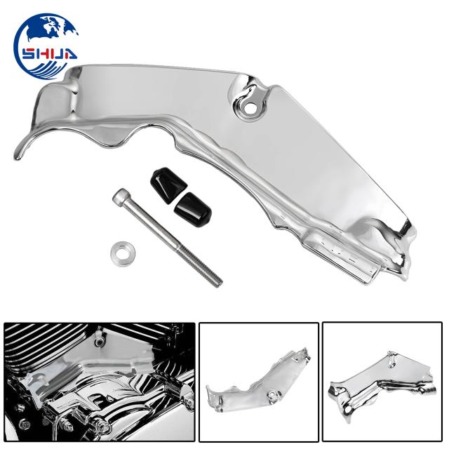 シリンダーベース エンジン サイド カバー 取り付け金具付き ハーレー ツーリング ロードキング エレクトラ ストリート トライ グライド 20の通販は