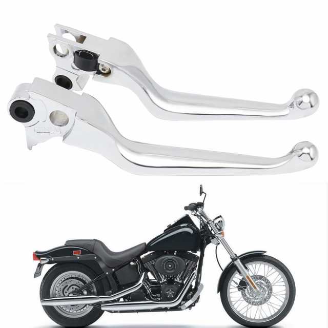 ハーレー ダビッドソン XL スポーツスター 883 と 1200 2003-1996 オートバイ アクセサリーアルミブレーキハンドルクラッチレバー カスタムの通販は 6,682円