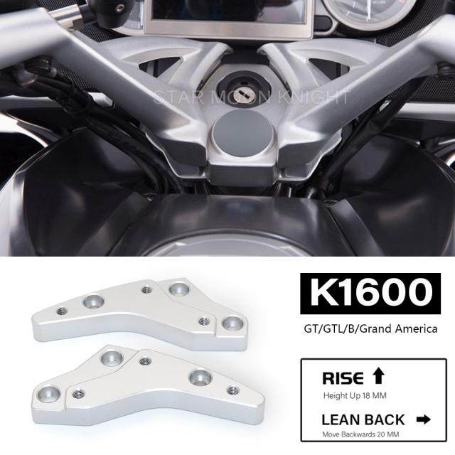 オートバイ ハンドルバー ライザー BMW K1600B K1600GT K1600GTL K 1600 B GT GTL GA グランドアメリカ拡張ハンドルバー アダプター カスタの通販は 7,207円