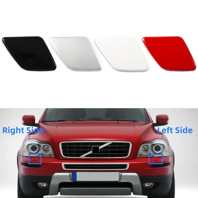 フロントバンパー ヘッドライト ヘッドランプ 洗浄水スプレージェットキャップウォッシャーノズル カバー ボルボ XC90 2007-2014 カスタムの通販は 6,949円