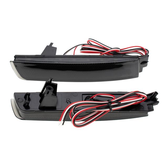 LED リアバンパー リフレクターライト テールストップライト ブレーキライト 1998-2007 トヨタ ランドクルーザー J100 レクサス LX 470 カの通販は