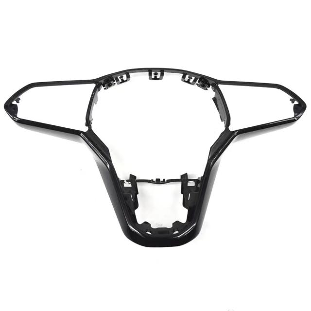 VW ゴルフ MK8 ID4 LCD タッチ ステアリング ホイール フレーム ステアリング ホイール キー フレーム ブラック グレー カスタムパーツ アク