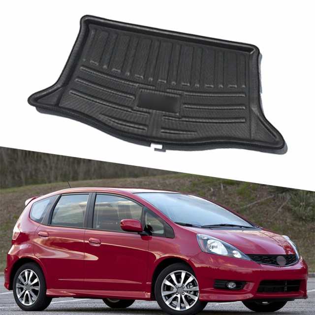 リアトランク トレイブーツライナーカーゴマット床 ホンダ ジャズ 2008-13 カスタムパーツ アクセサリー 交換用部品 互換品の通販は