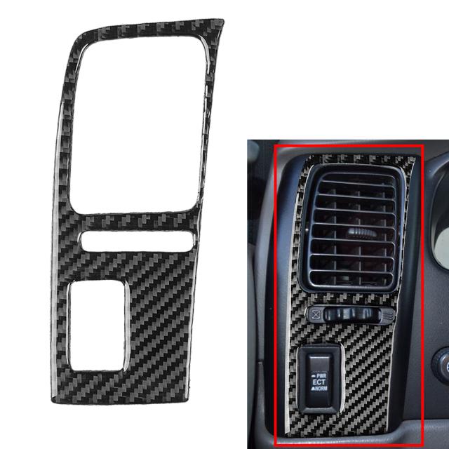 運転席 側エアアウトレットパネルカバー ステッカー ベントトリム LHD トヨタ タコマ01-2004カーボンブラック カスタムパーツ アクセサリーの通販は