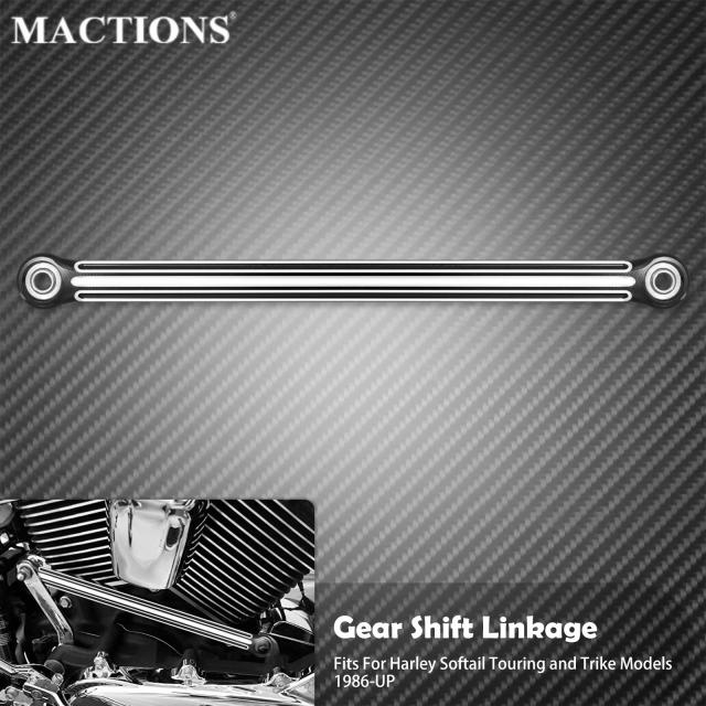 シフトリンケージギアシフトリンケージレバー ハーレー ソフテイル ツーリングストリートエレクトラロードグライド ロードキング 86-2023 バの通販は 6,280円