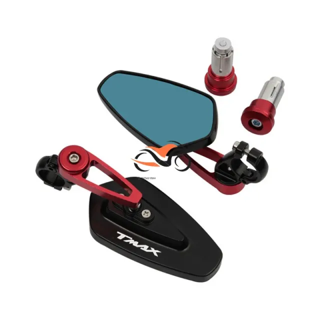 ヤマハ TMAX530 TMAX500 TMAX 500 TMAX T-MAX 530 SX DX 2017 2018 XP530 バイク ハンドルバー エンドバックミラー カスタムパーツ アクセの通販は