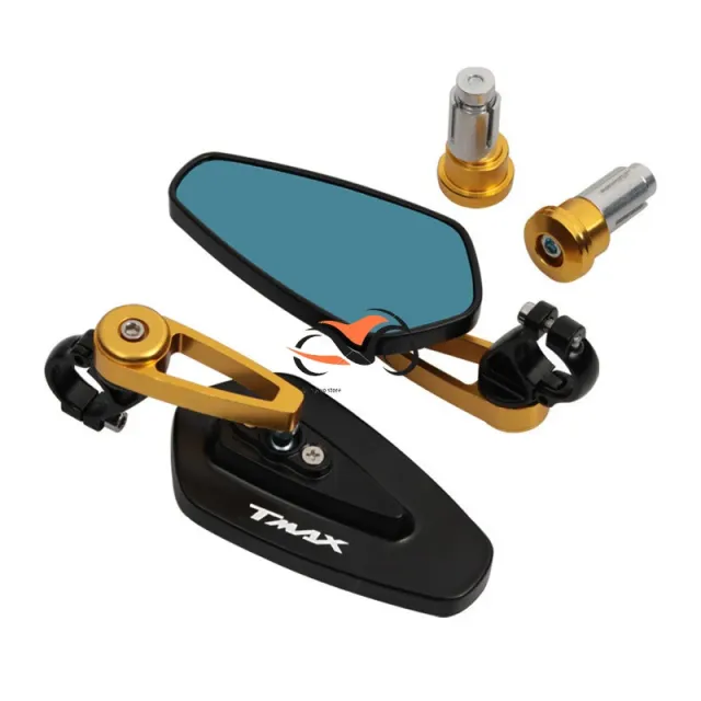 ヤマハ TMAX530 TMAX500 TMAX 500 TMAX T-MAX 530 SX DX 2017 2018 XP530 バイク ハンドルバー エンドバックミラー カスタムパーツ アクセの通販は