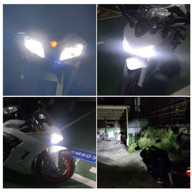 2個 9600LM 42ワット オートバイ H7 LED ヘッドライト 電球 ホンダ CBR1000RR CBR600RR 2003-2016 アップグレードキット 高ロービームモトホの通販は