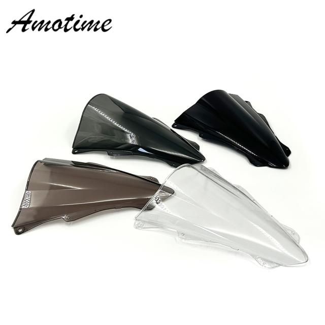 フロント ガラス ウィンドスクリーン ウィンドディフレクター カワサキ ニンジャ ZX-4RR ZX4RR ZX4R 2023+ モトダブルバブルバイザー カスタ 5,980円