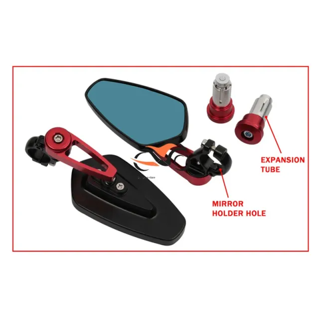 ヤマハ TMAX530 TMAX500 TMAX 500 TMAX T-MAX 530 SX DX 2017 2018 XP530 バイク ハンドルバー エンドバックミラー カスタムパーツ アクセの通販は