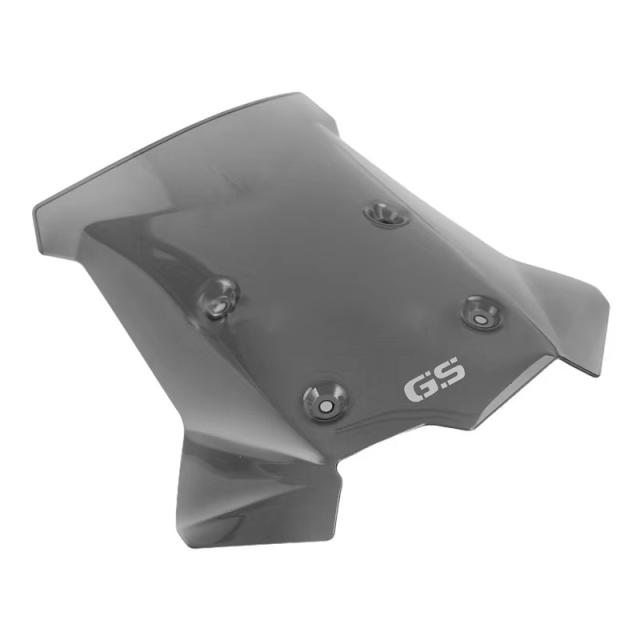 オートバイ フロントガラス 2024 BMW F800GS F 800GS ダブルバブルフロントガラス スクリーンウィンドディフレクターグレー カスタムパーツ