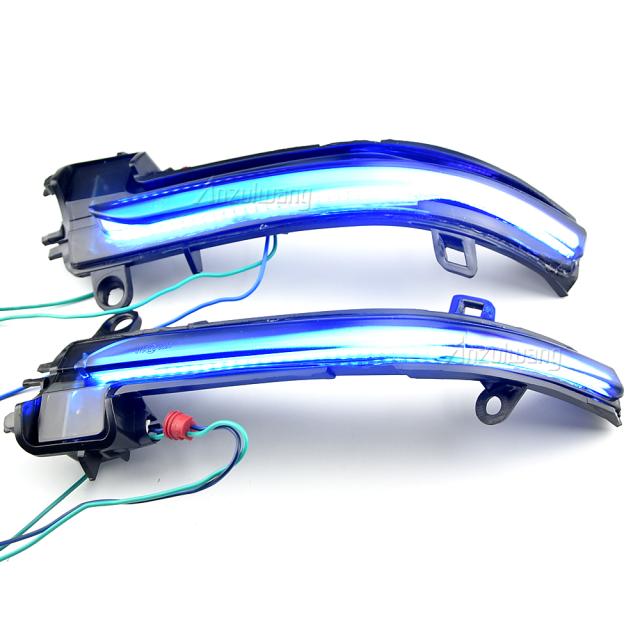 2 スモークブラック LED ウィンカーライト 左右 ランプ BMW 1シリーズ F52 2018 2019 2020 セダン