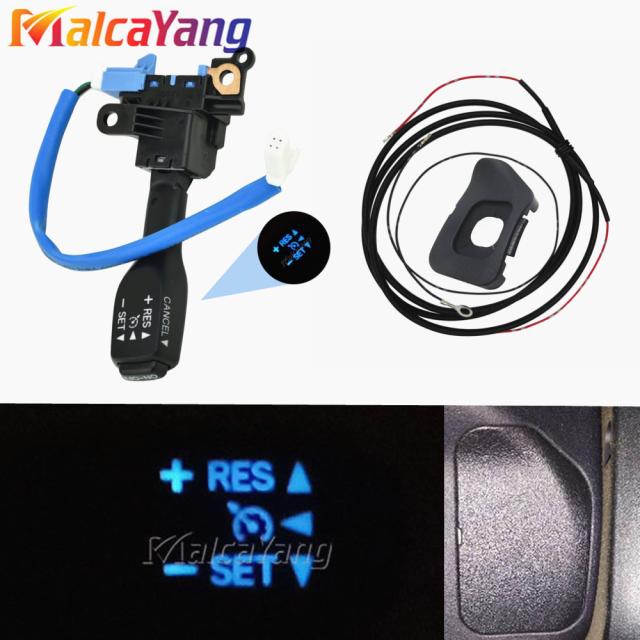 カーアクセサリー青色 LED 84632-34011 8463234011 45186-0D110-E0 トヨタ ヤリス VIOS 2019 クルーズコントロールスイッチ カスタムパーツの通販は 6,783円