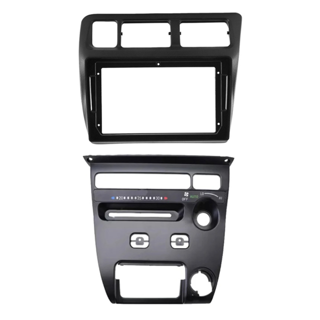 9インチ フェイシアラジオパネル トヨタ カローラ スプリンター 1991-1997 マニュアル AT A/C ダッシュキットフェイシアコンソール アダプタの通販は 7,809円