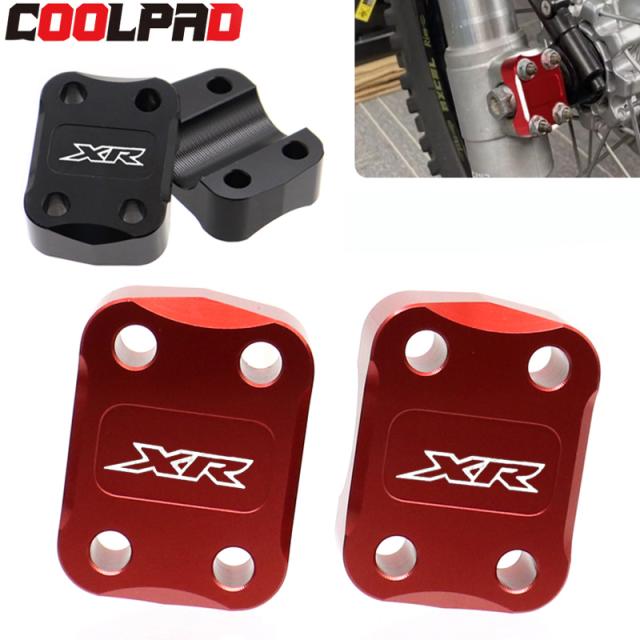 XR400 XR650 フロントフォーク アクスルホルダークランプ ホンダ XR 400R 650L XR400R XR650L オートバイ アクセサリーホイール 固定カバーの通販は