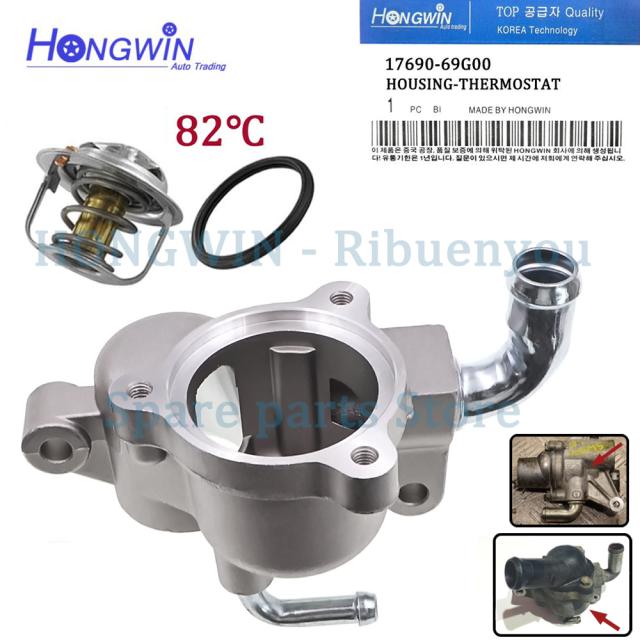 サーモスタット ハウジング 17690-69G00 スズキ ジムニー JB43W 1998-2019 イグニス スイフト SX4 EZ リアナ エア 5,959円