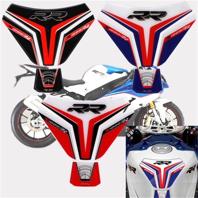 3DバイクタンクパッドプロテクターデカールステッカーBMW S1000RR 2015 2016 2017 2018FASHION