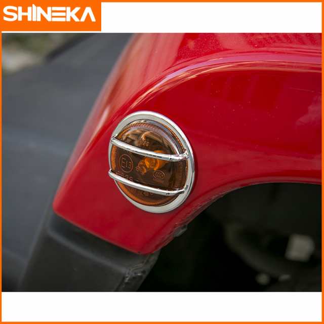 SHINKA ABS-アイブロウウウスタイルステッカー車内カバー用装飾ステッカーJK 2007-2017