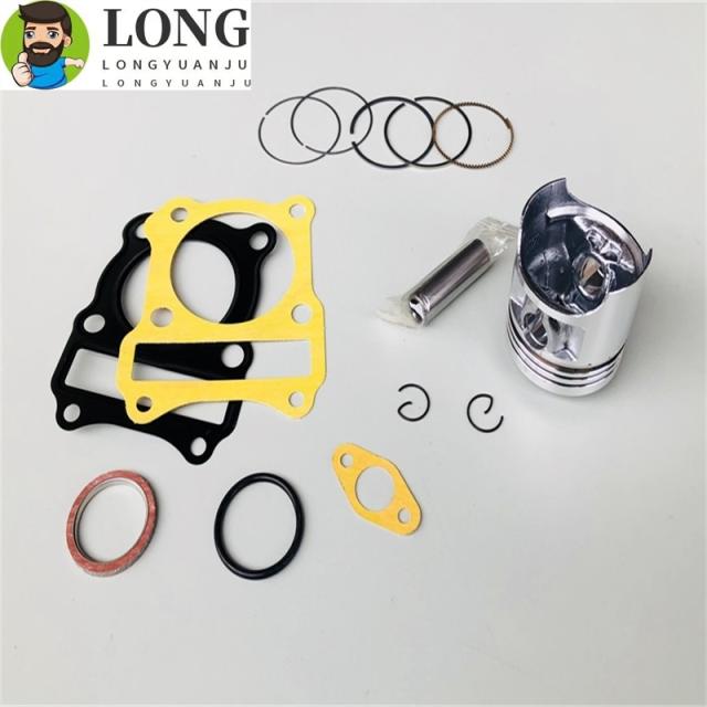 ユーロ I バイク 57 MM ピストン 14 MM ピン リング 1.2 * 1.2 * 2.5 MM ガスケット セット スズキ GS125 GN125 GS GN 125CC エンジン スペの通販は 6,142円