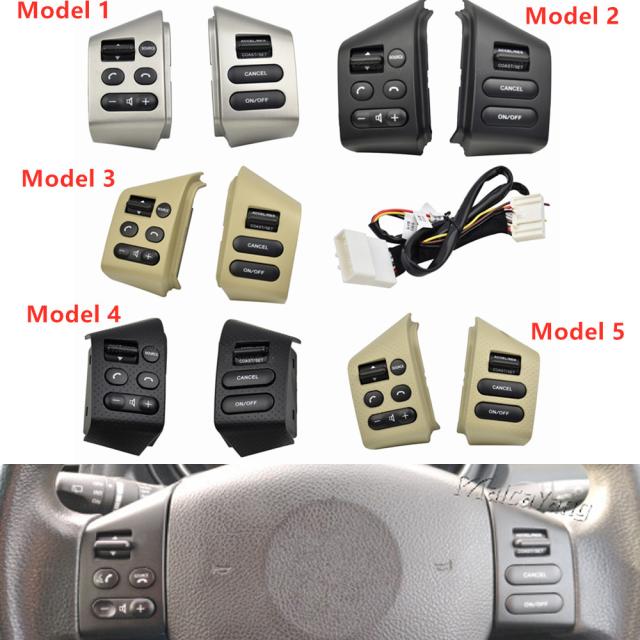 ブランド多機能ステアリング ホイールクルーズ コントロール ボタン車ボリューム電話ボタン スイッチ日産シルフィ ティダ Livinaの通販は