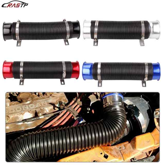 汎用 76MM 冷たいエアターボインテーク管調節可能適用レンジ管ホース冷たい供給管管 RS-BOV090 カスタムパーツ アクセサリー 部品