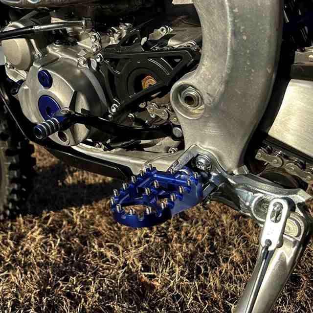 ヤマハYZA6585用125 250 X F 125X 250FX 450FX WR 250F 450F YZF WRF 250 450 WR250Fアクセサリーフットレストフットペグフットペグ