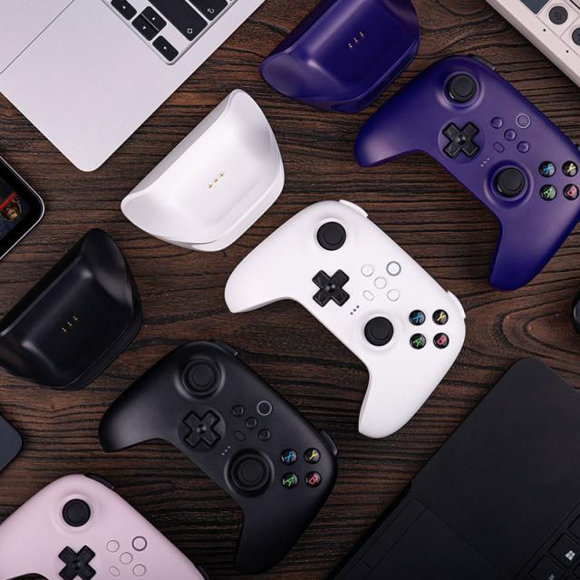 8BitDo - 新しい究極の 2.4G ワイヤレス、ホール効果ジョイスティックのアップデート、PC、Windows Steam Deck、Android、iPhone 用のゲーム コントローラー_1