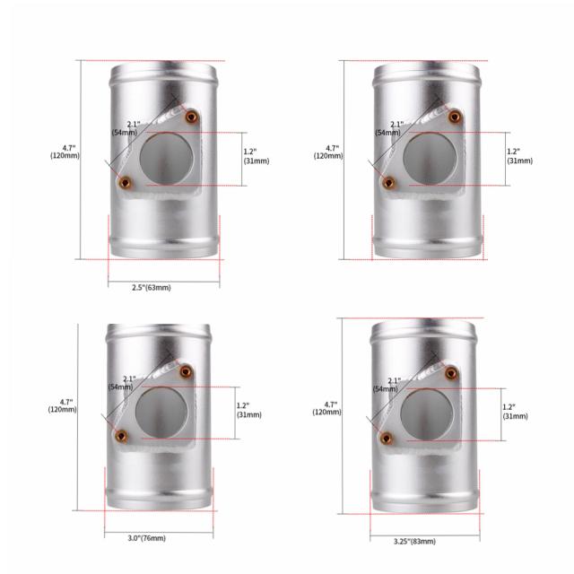 アルミ 63/70/76 MM エアフローセンサー マウント エアフローメーター ベース トヨタ マツダ スバル スズキ エアインテーク メーター アダプの通販は アルミ 63/70/76 MM エアフローセンサー マウント エアフローメーター ベース トヨタ マツダ スバル スズキ エアインテーク メーター アダプの通販は