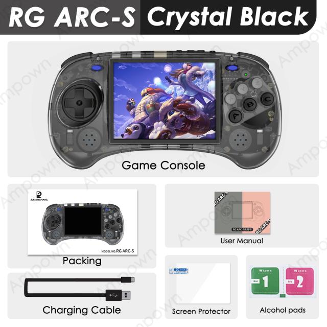 Anbernic RG ARC-S ハンドヘルド ゲーム コンソール 4 インチ IPS オープンソース Linux システム RGARCS レトロ ポータブル ビデオ エミュレーター ゲーム コンソール ギフト_6