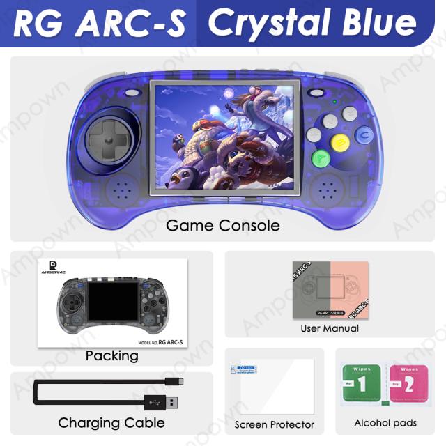 Anbernic RG ARC-S ハンドヘルド ゲーム コンソール 4 インチ IPS オープンソース Linux システム RGARCS レトロ ポータブル ビデオ エミュレーター ゲーム コンソール ギフト_7