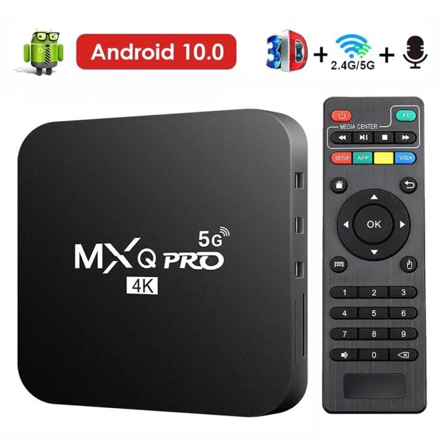 新しいスマート TV ボックス MXQ-PRO 4K HD Android 10.0 スマート TV ボックス 2.4/5G デュアル WIFI 3D ビデオ メディア プレーヤー ホーム シアター TV セットトップ ボックスの通販は