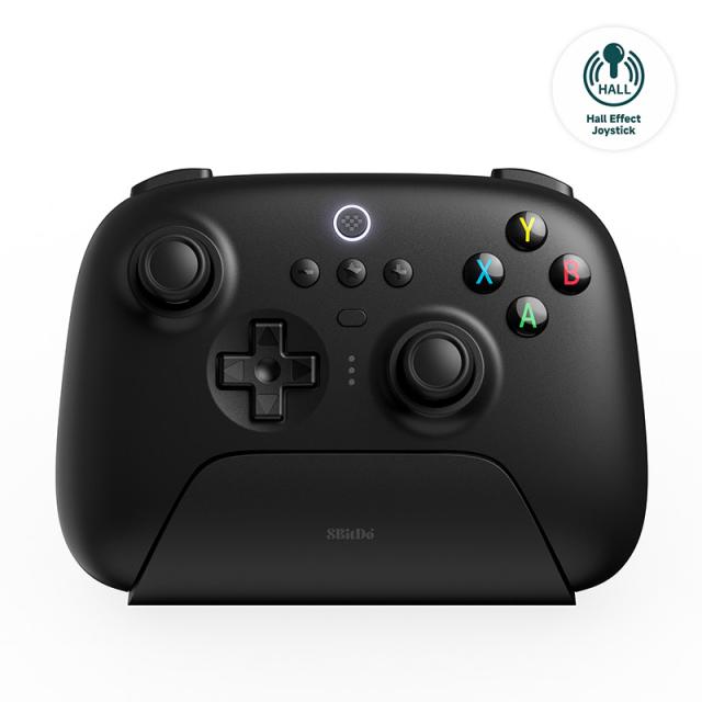 8BitDo - 新しい究極の 2.4G ワイヤレス、ホール効果ジョイスティックのアップデート、PC、Windows Steam Deck、Android、iPhone 用のゲーム コントローラー