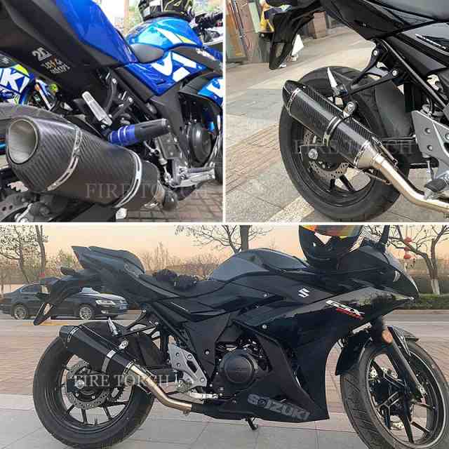 エキゾーストサイレンサー スズキ GSX250 250R DL250 GSX 250