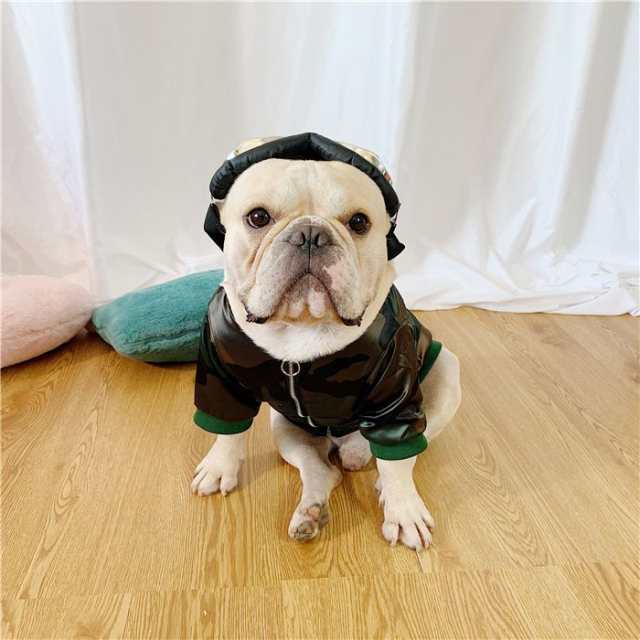 300円クーポン付き】フレンチブルドッグ 犬 服 冬 秋 ブルゾン