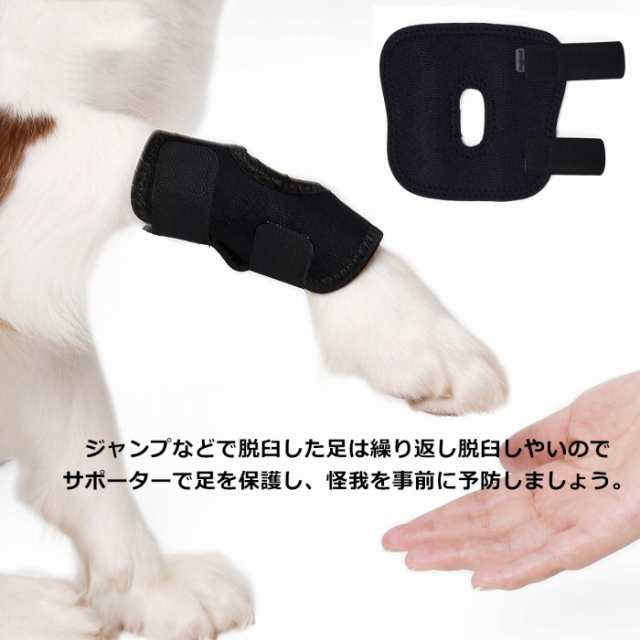 犬 サポーター 犬用 膝 関節 膝 靭帯 脱臼 保護 プロテクター 介護