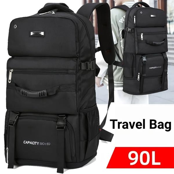 旅行用バックパック90l,大容量クライミングバッグ,男性用と女性用のアウトドアキャンプ用ラゲッジバッグ,ハイキング用,モデルxa302 a