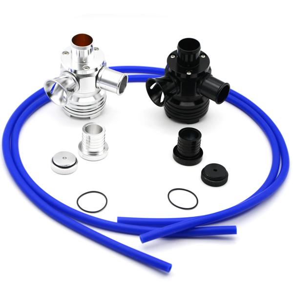 フォルクスワーゲン GTI ジェッタ アウディ 1.8T 2.7T対応 ALUMI BLOW 弁 S Diverter Turbo BOV BOOST ロゴ付き