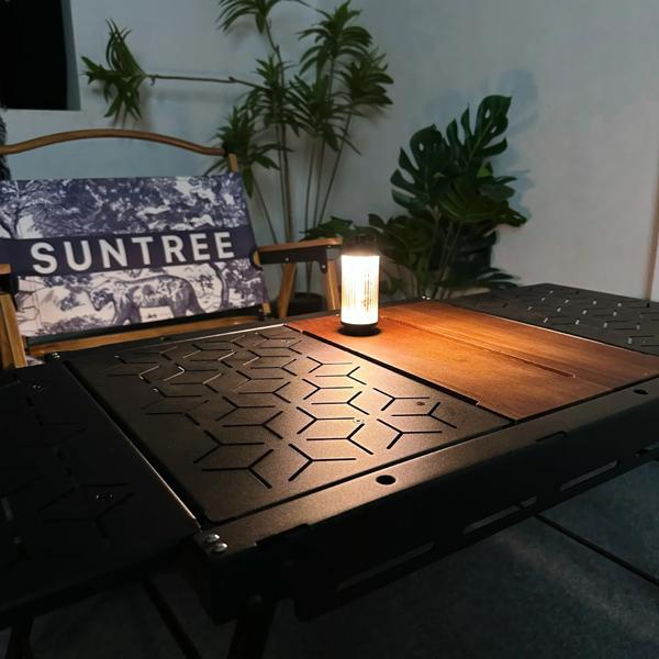 2024 屋外 IGT テーブルアルミ合金 2 ユニット拡張テーブル多機能黒化