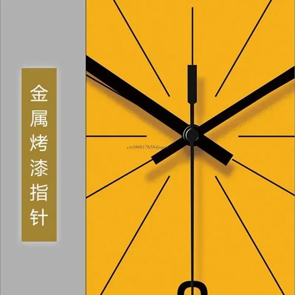 2025 北欧シンプルな壁時計創造的な人格現代の壁時計ミュートホーム