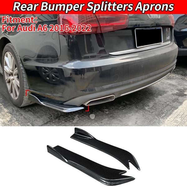 アウディa6のトランクとスクラッチディフューザー,2016-2022,保護アクセサリー,リアバンパー
