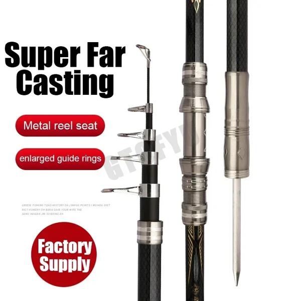長距離ポータブル釣り竿,2.1m, 2.4m, 2.7m, 3.6m, 3.9m, 4.5m