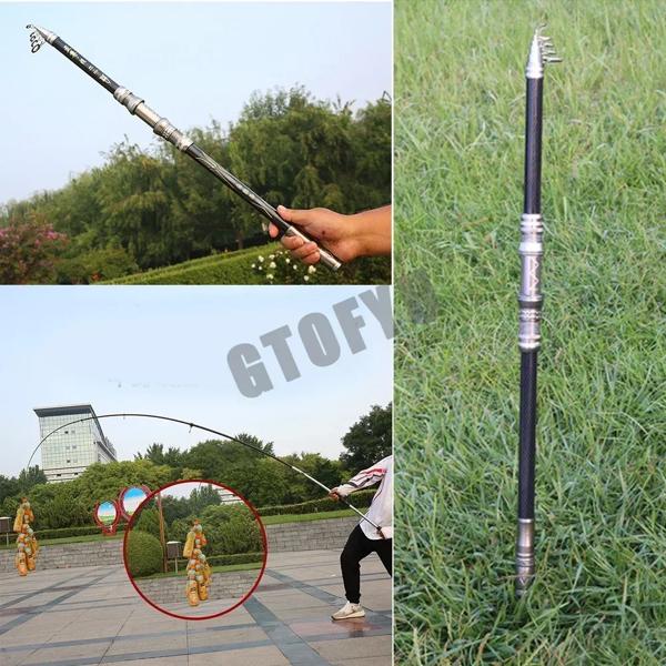 長距離ポータブル釣り竿,2.1m, 2.4m, 2.7m, 3.6m, 3.9m, 4.5m