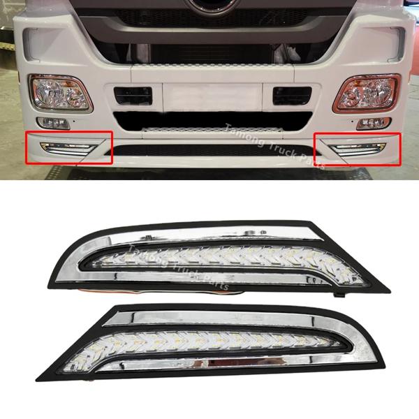 キセノンカーヘッドライト DRL 24V  2ピース