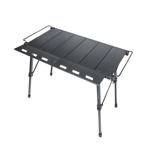 拡張可能な多機能バックパックロールテーブル、調節可能な脚デスク、デスクトップバーナー、バーベキューテーブル、キャンプ用品