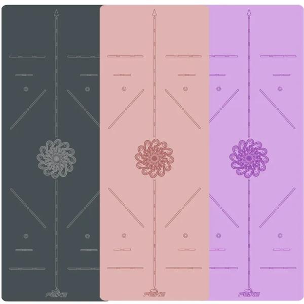 ノンスリップヨガマット エクストラワイドロング TPE ユニセックスフィットネスマット カスタムスポーツマット ダンスカーペット 女性用