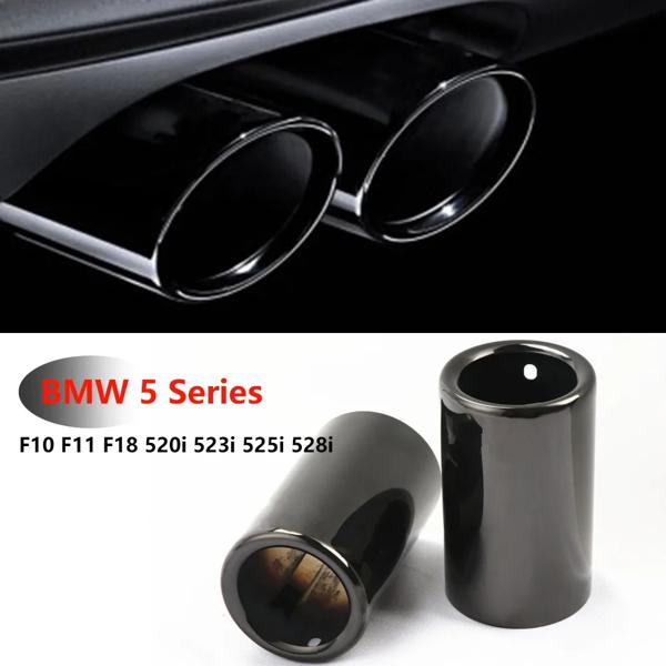 BMW 5シリーズF10F11 F18 520i 523i 525i 528i用エキゾーストサイレンサー,ステンレススチールとチタン,2個の通販は