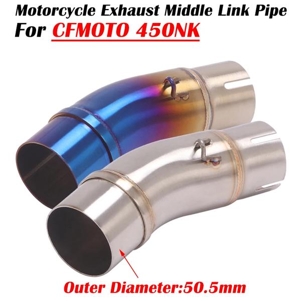 ユニバーサルエキゾーストサイレンサー,ステンレス鋼,改造,51mm,cfバイク,450 nk